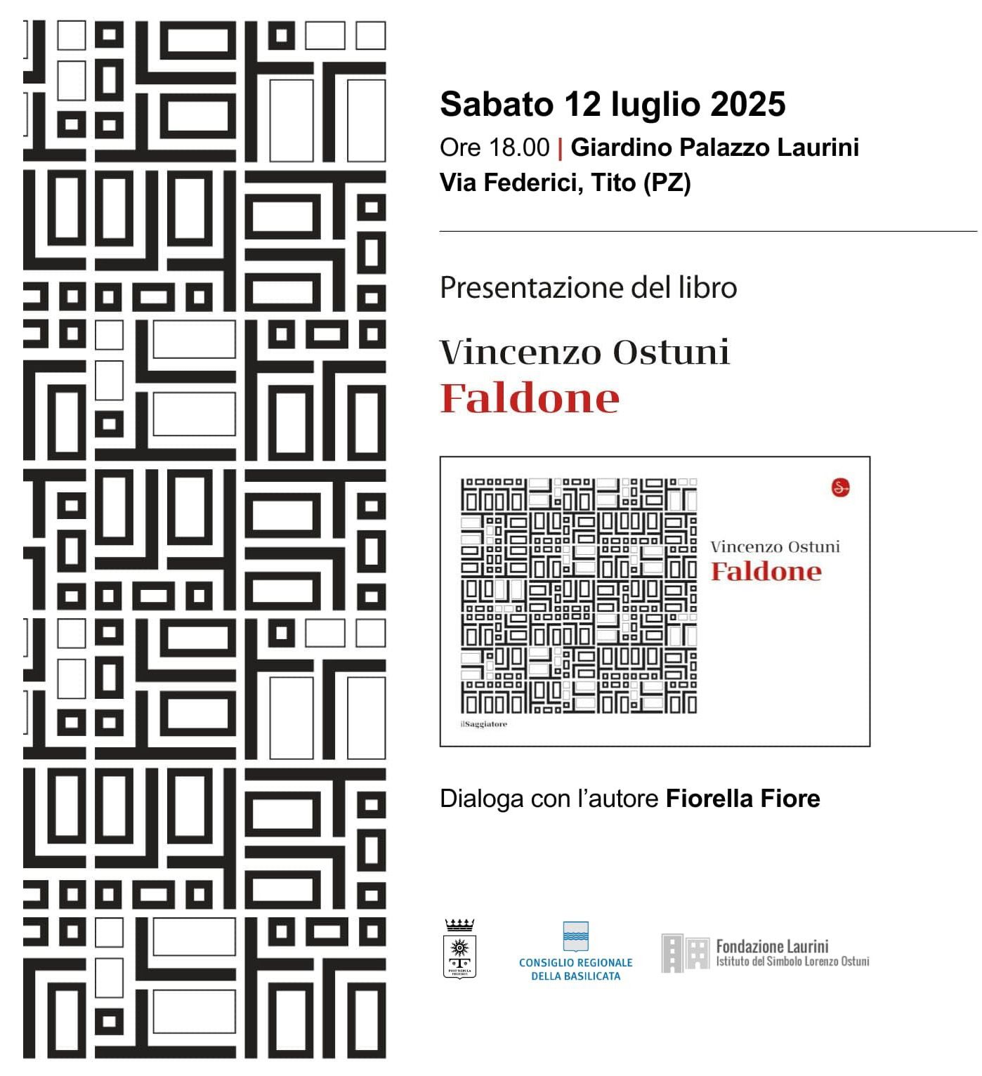 Vincenzo Ostuni Faldone di Fiorella Fiore